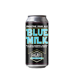 Magnify Blue Milk Smoothie Sour