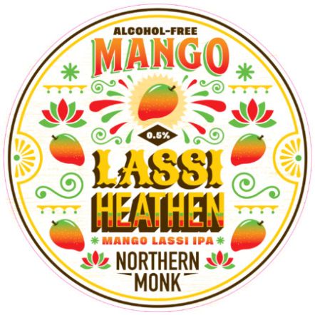 Northern Monk Mango Lassi Heathen Alcohol Free