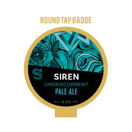 Siren Undercurrent Tap Badge
