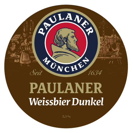 Paulaner Weissbier DUNKEL (DARK)