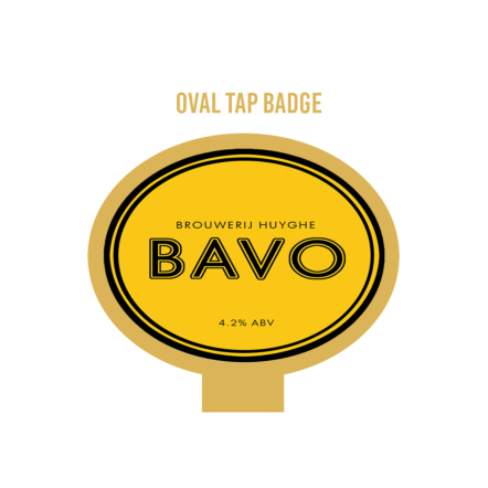 Bavo Pils OVAL badge