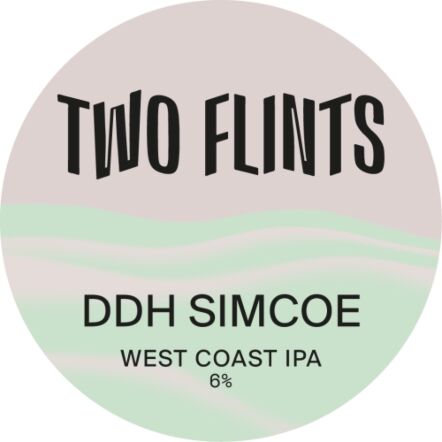 Two Flints DDH Simcoe
 									IPA, APA, DIPA, NEIPAs
 									1x30L									-									6.0% 