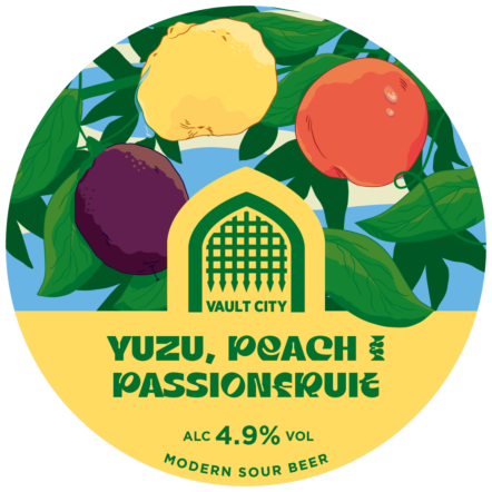 Vault City Yuzu, Peach & Passionfruit