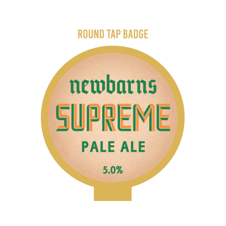 Newbarns Supreme ROUND badge